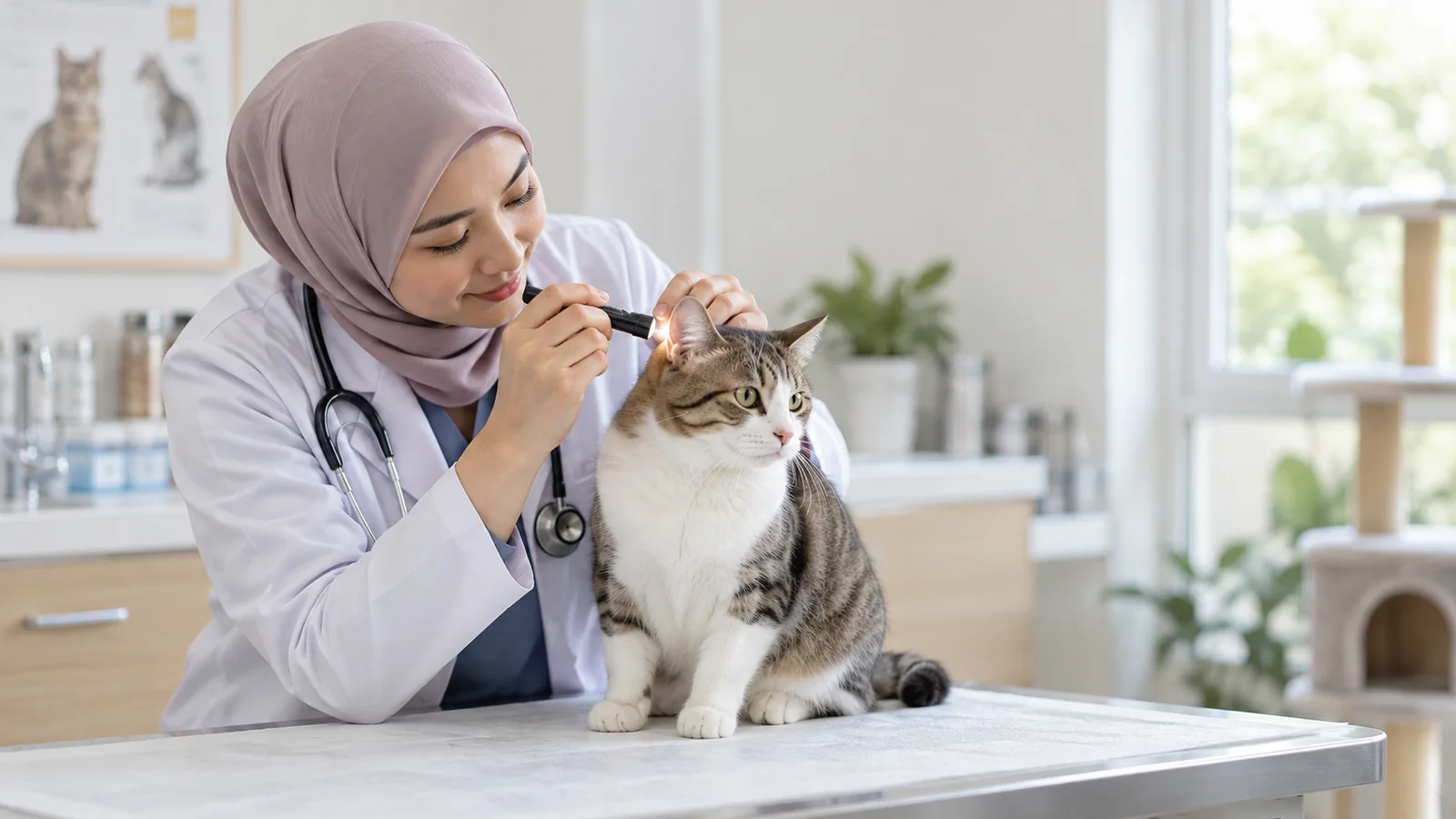 Tanda-Tanda Ear Mite Pada Kucing